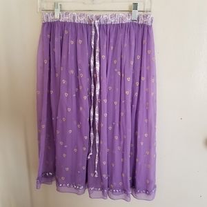 American Retro Sheer Skirt